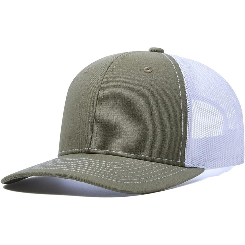 Men Mesh Snap Back Trucker Hat